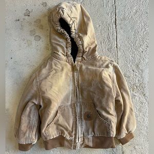 Toddler canvas carhartt jacket